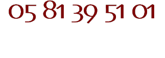 05 81 39 51 01